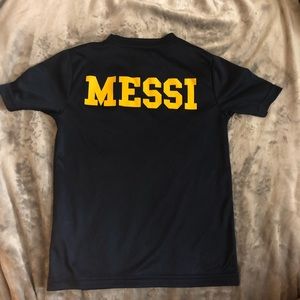 Messi FCB Jersey Soccer Football Blue S